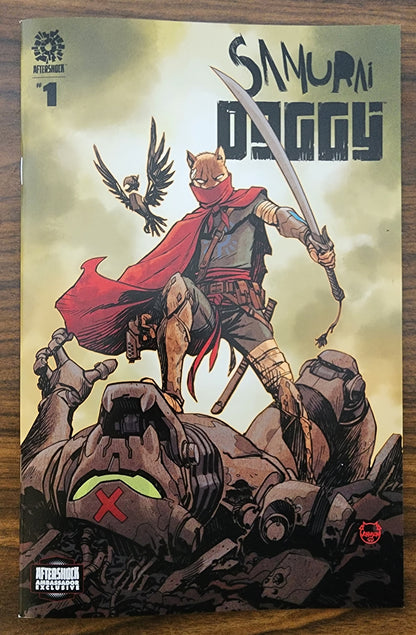 SAMURA DOGGY #1 AFTERSHOCK AMBASSADOR EXCLUSIVE VARIANT 2022 comic book AFTERSHOCK COMICS   