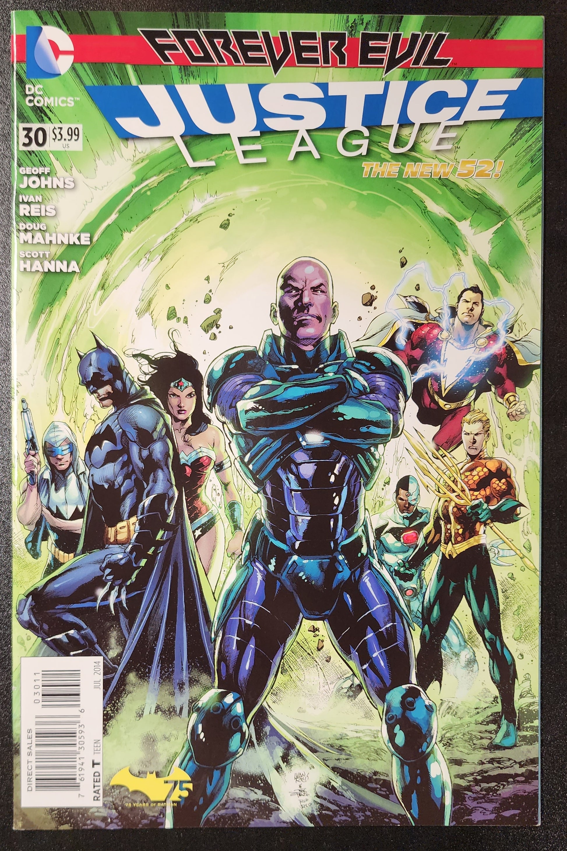 JUSTICE LEAGUE #30 (2ND CAMEO APP JESSICA CRUZ) 2014 Justice League DC COMICS   