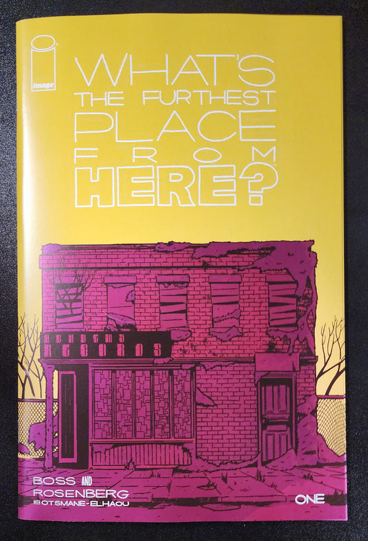 WHATS THE FURTHEST PLACE FROM HERE #1 EXCLUSIVE FOIL VARIANT 2021  IMAGE COMICS   