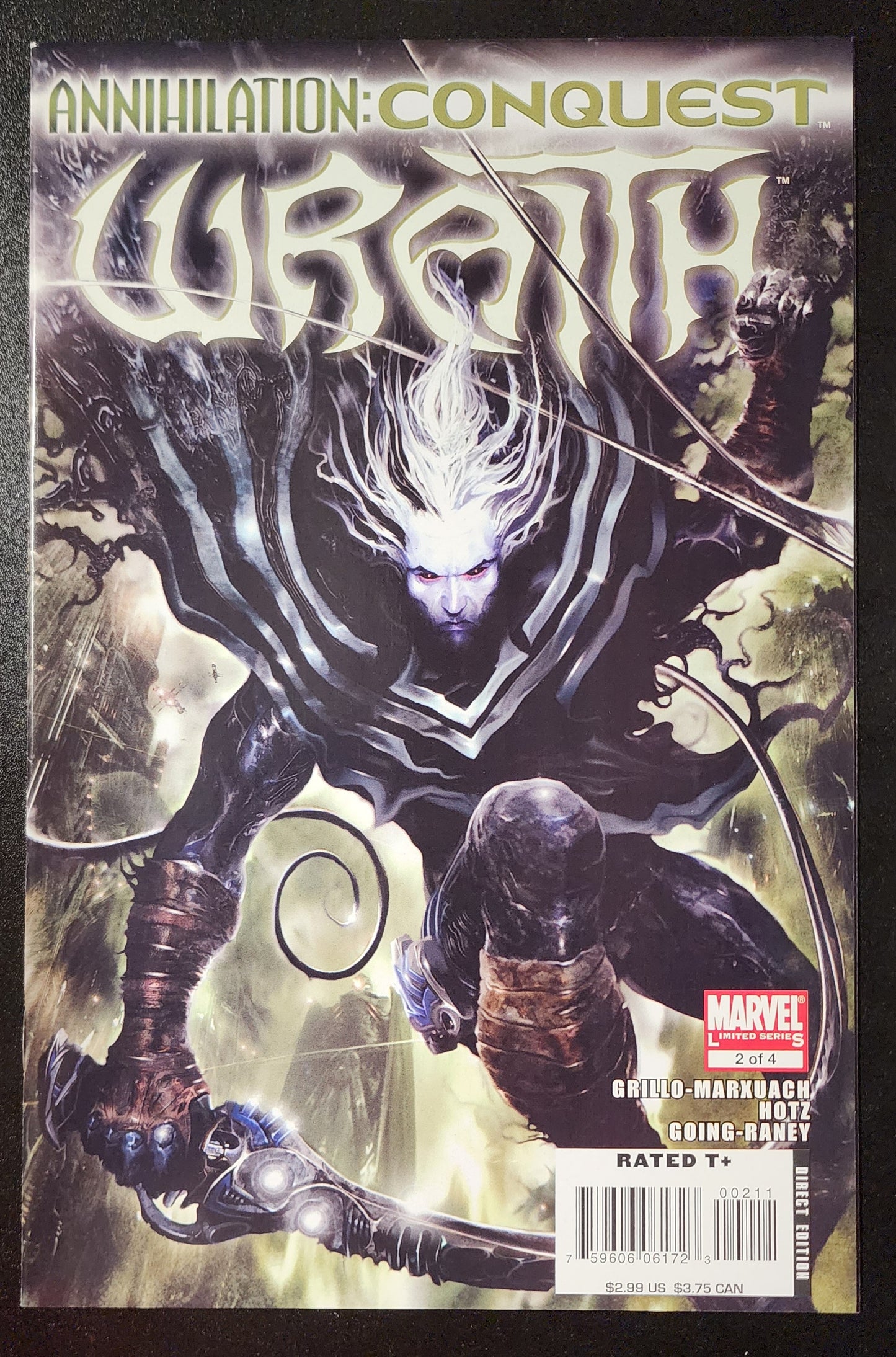 ANNIHILATION CONQUEST WRAITH #2 (1ST APP OF EXOLON) 2007 comic book MARVEL COMICS   