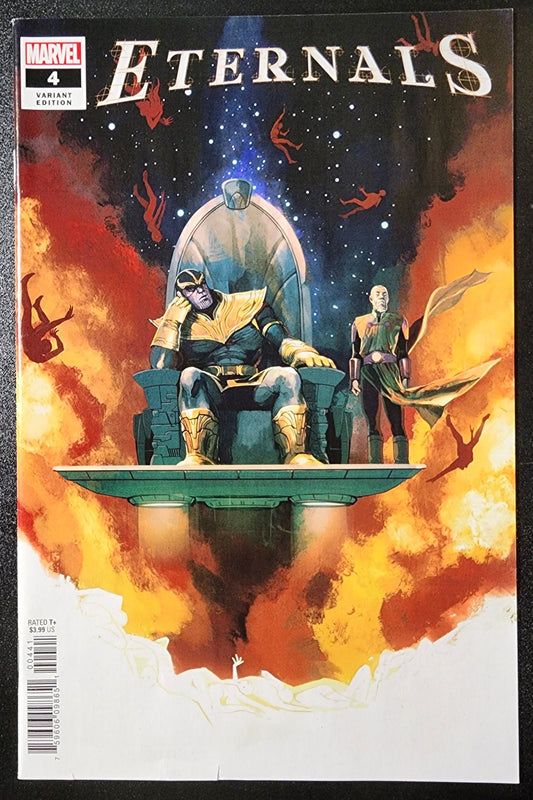 ETERNALS #4 1:25 HANS VARIANT 2021 Eternals MARVEL COMICS   