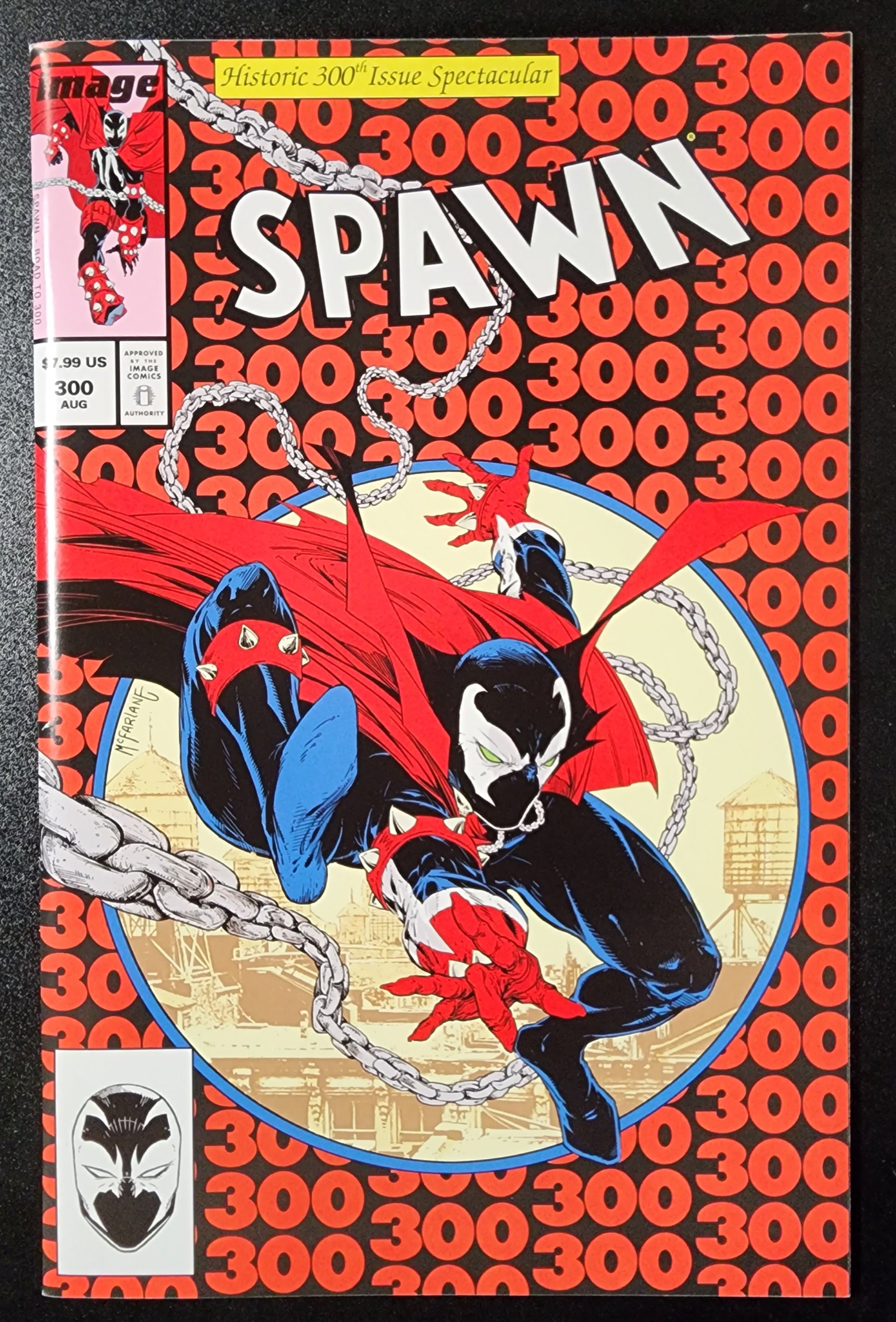 Spawn 300 Homage Mcfarlane Variant 2019 Sd02 Sanctum Sanctorum Comics And Oddities Llc 