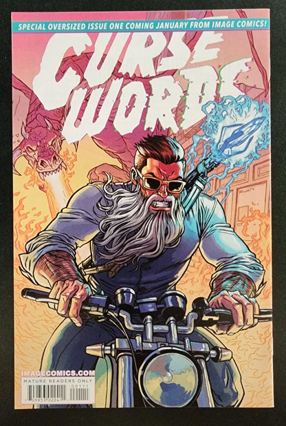 CURSE WORDS LIMITED EDITION PREVIEW ASHCAN SIGNED BY CHARLES SOULE  IMAGE COMICS   