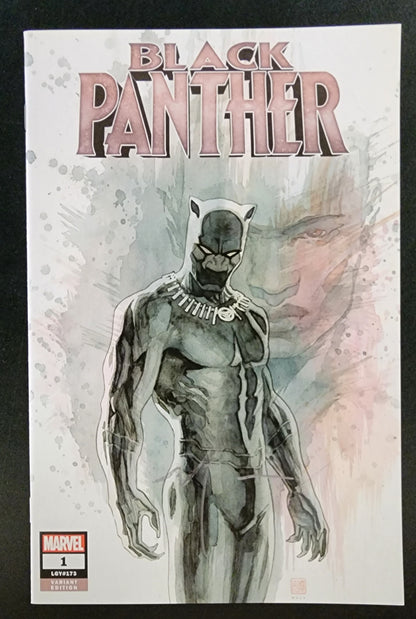 BLACK PANTHER #1 VARIANT SIGNED BY DAVID MACK 2018 Black Panther MARVEL COMICS   