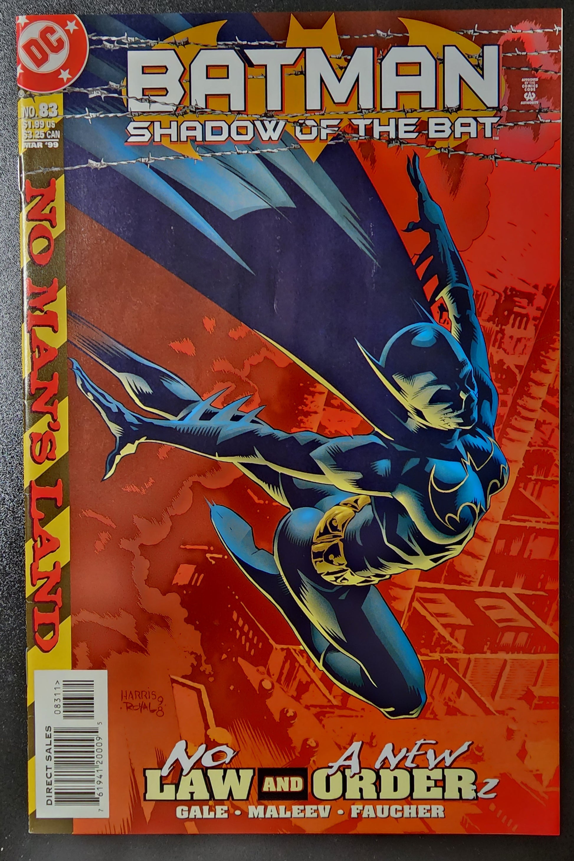 BATMAN SHADOW OF THE BAT #83 (1ST APP HUNTRESS AS BATGIRL) 1999 Batman DC COMICS   