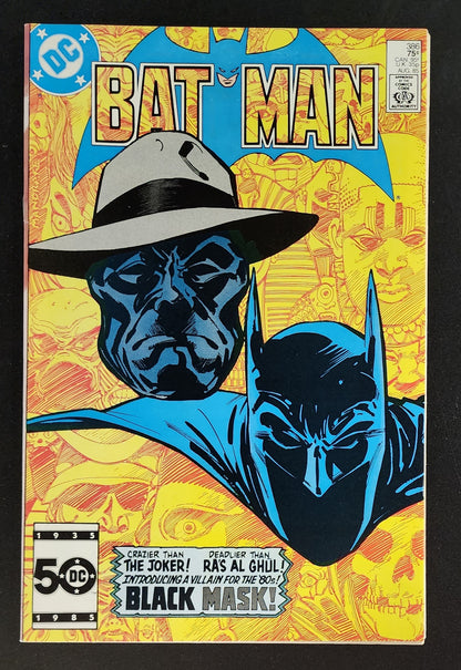 BATMAN #386 1985 (1ST APP BLACK MASK)  DC COMICS   