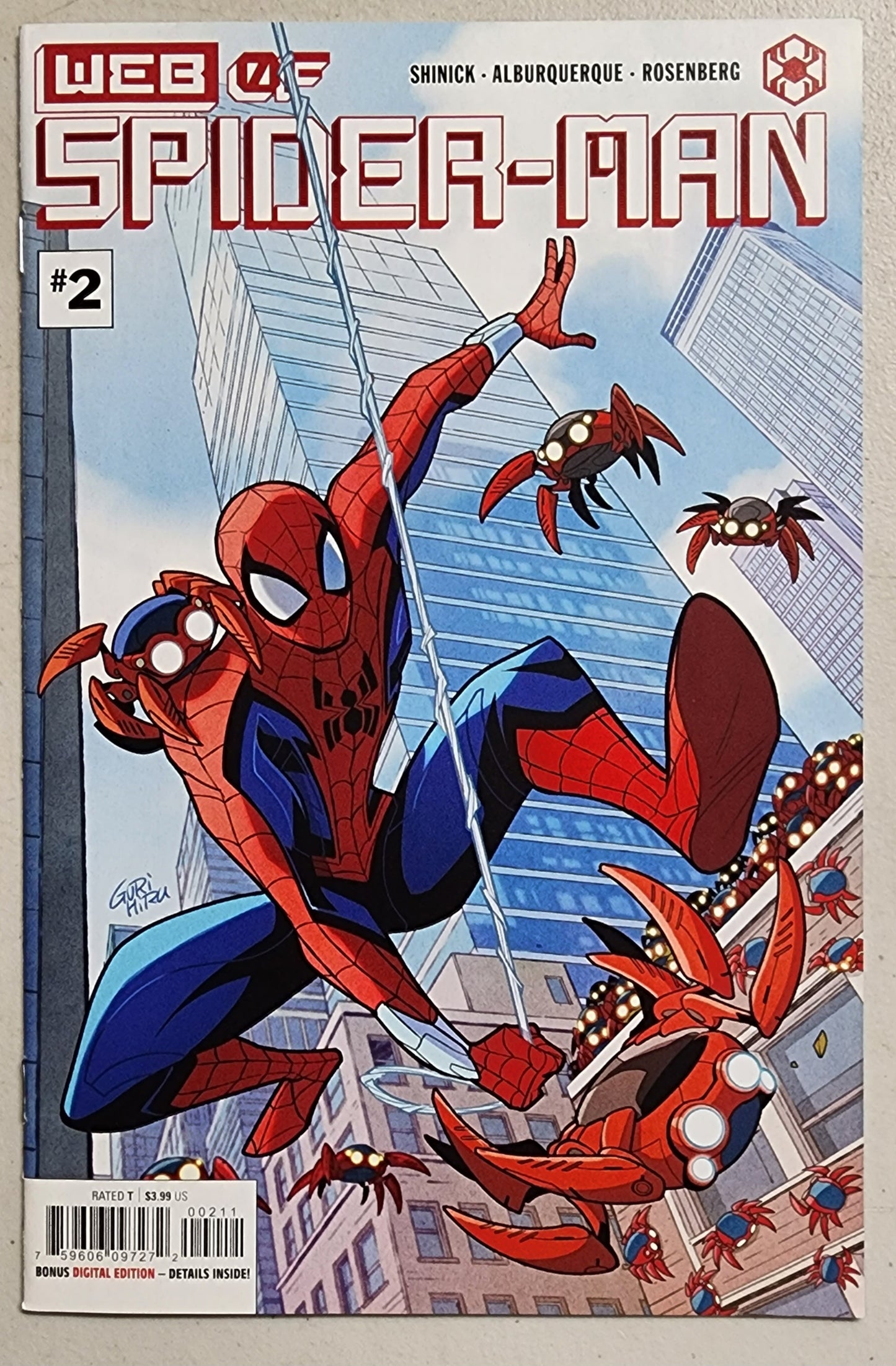 WEB OF SPIDER-MAN #2 (OF 5) 2021 Spider-Man MARVEL COMICS   