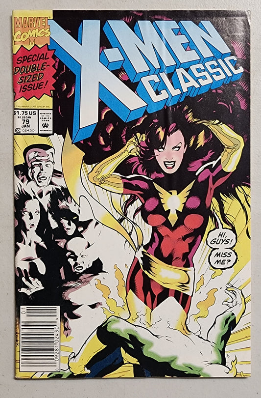 X-MEN CLASS #79 ADAM HUGHES COVER NEWSSTAND 1993