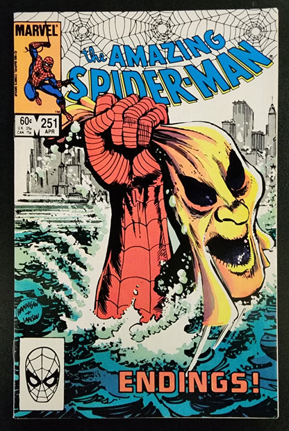 AMAZING SPIDER-MAN #251 1984 Spider-Man MARVEL COMICS   