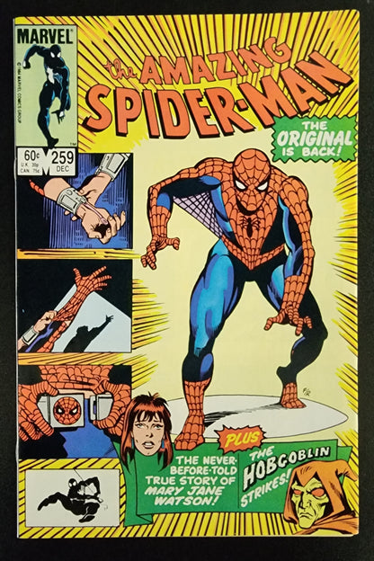 AMAZING SPIDER-MAN #259 1985 Spider-Man MARVEL COMICS   