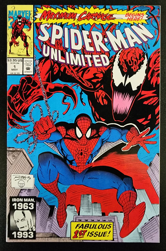 SPIDER-MAN UNLIMITED #1 1993 (1ST APP SHRIEK) Spider-Man MARVEL COMICS   