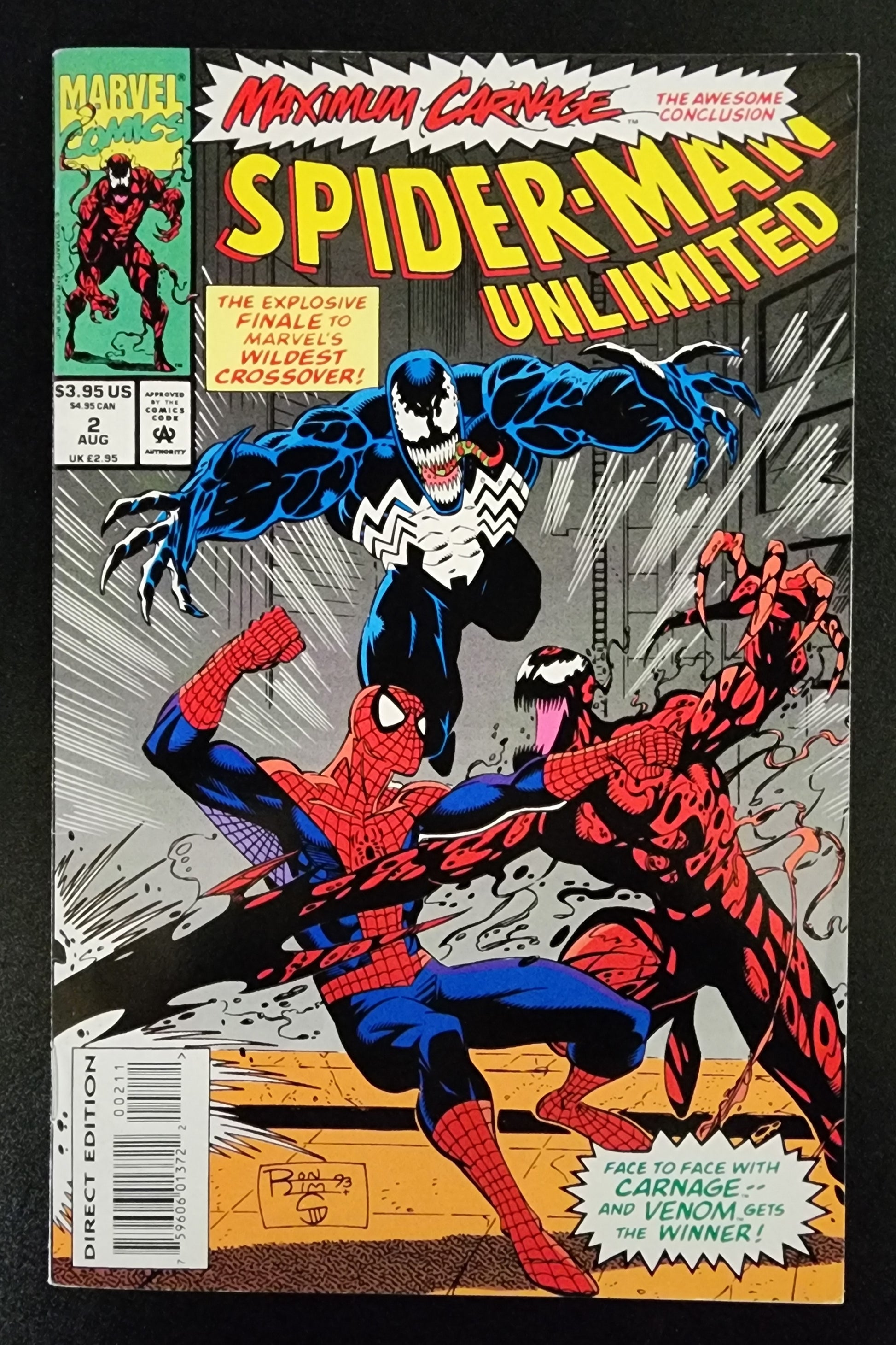 SPIDER-MAN UNLIMITED #2 1993 Spider-Man MARVEL COMICS   