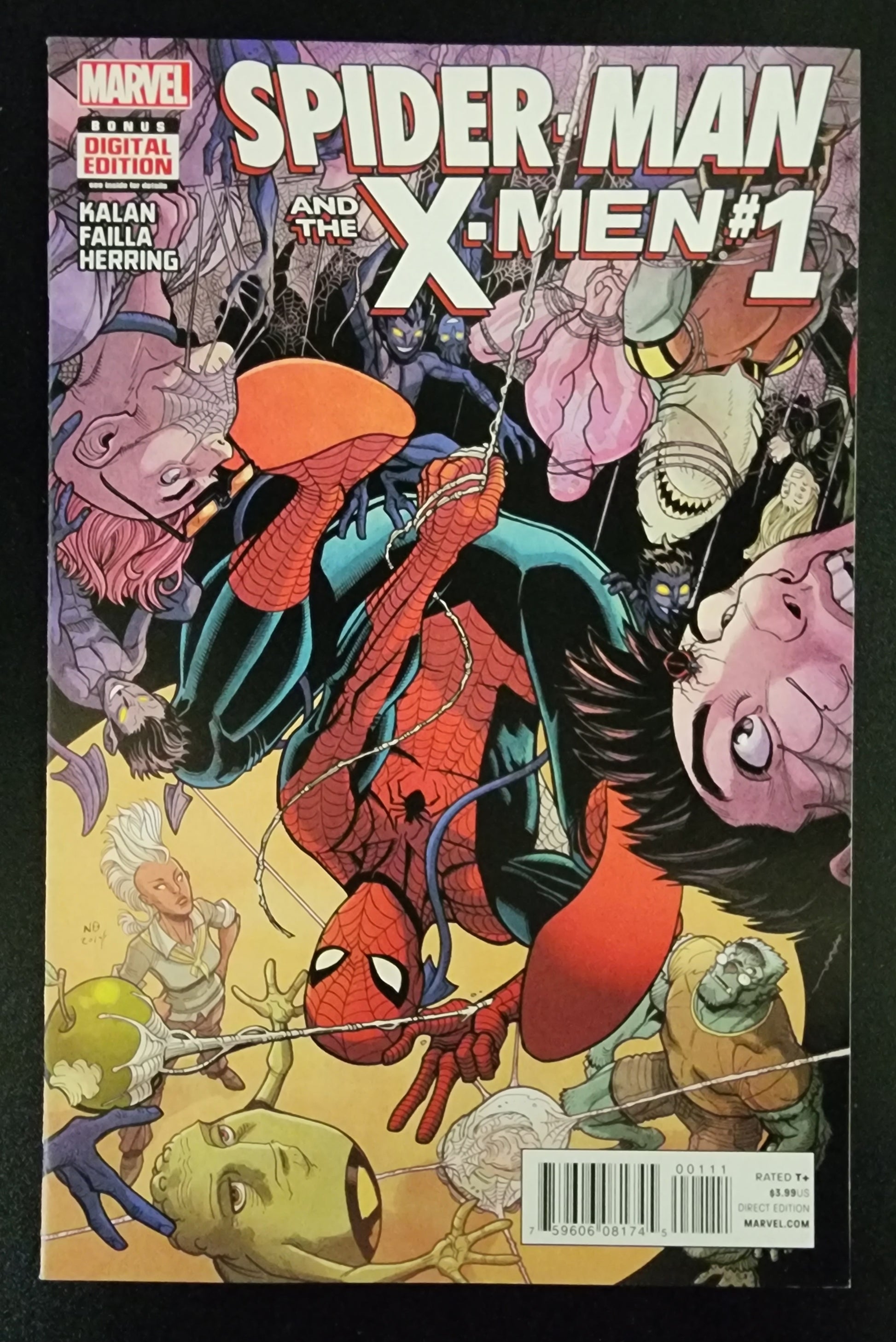 SPIDER-MAN AND THE X-MEN #1 2014 Spider-Man MARVEL COMICS   