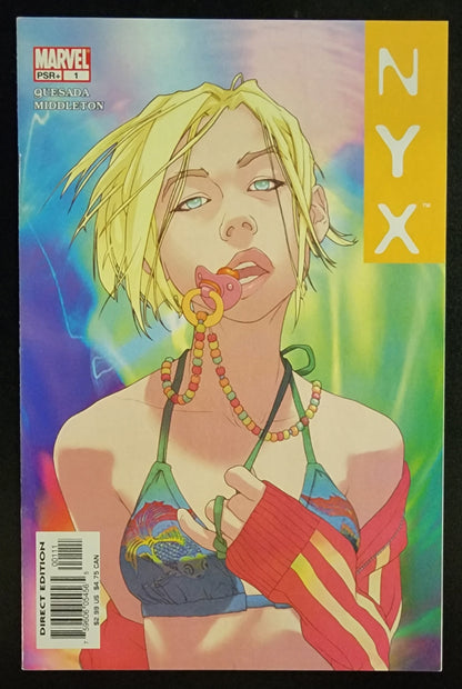 NYX #1 2003 (1ST APP KIDEN NIXON) X-23 MARVEL COMICS   