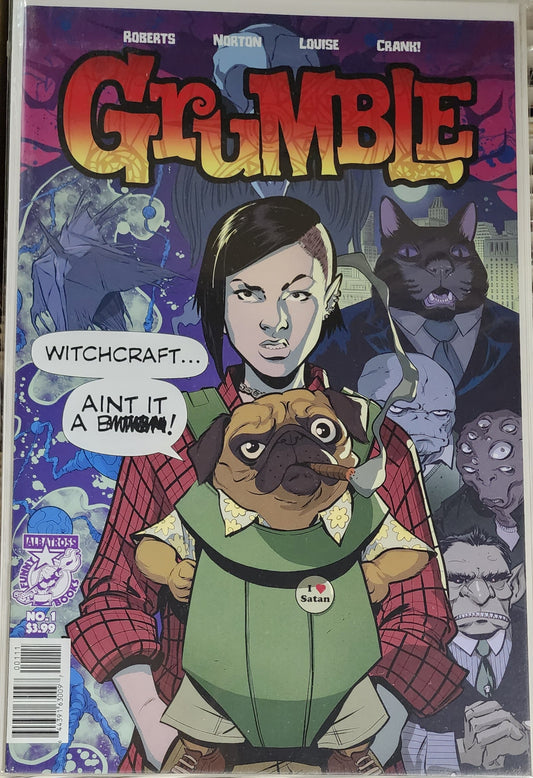 GRUMBLE #1 CVR A MIKE NORTON "WITCHCRAFT" WORLD BUBBLE SECRET CHASE VARIANT 2018  IMAGE COMICS   