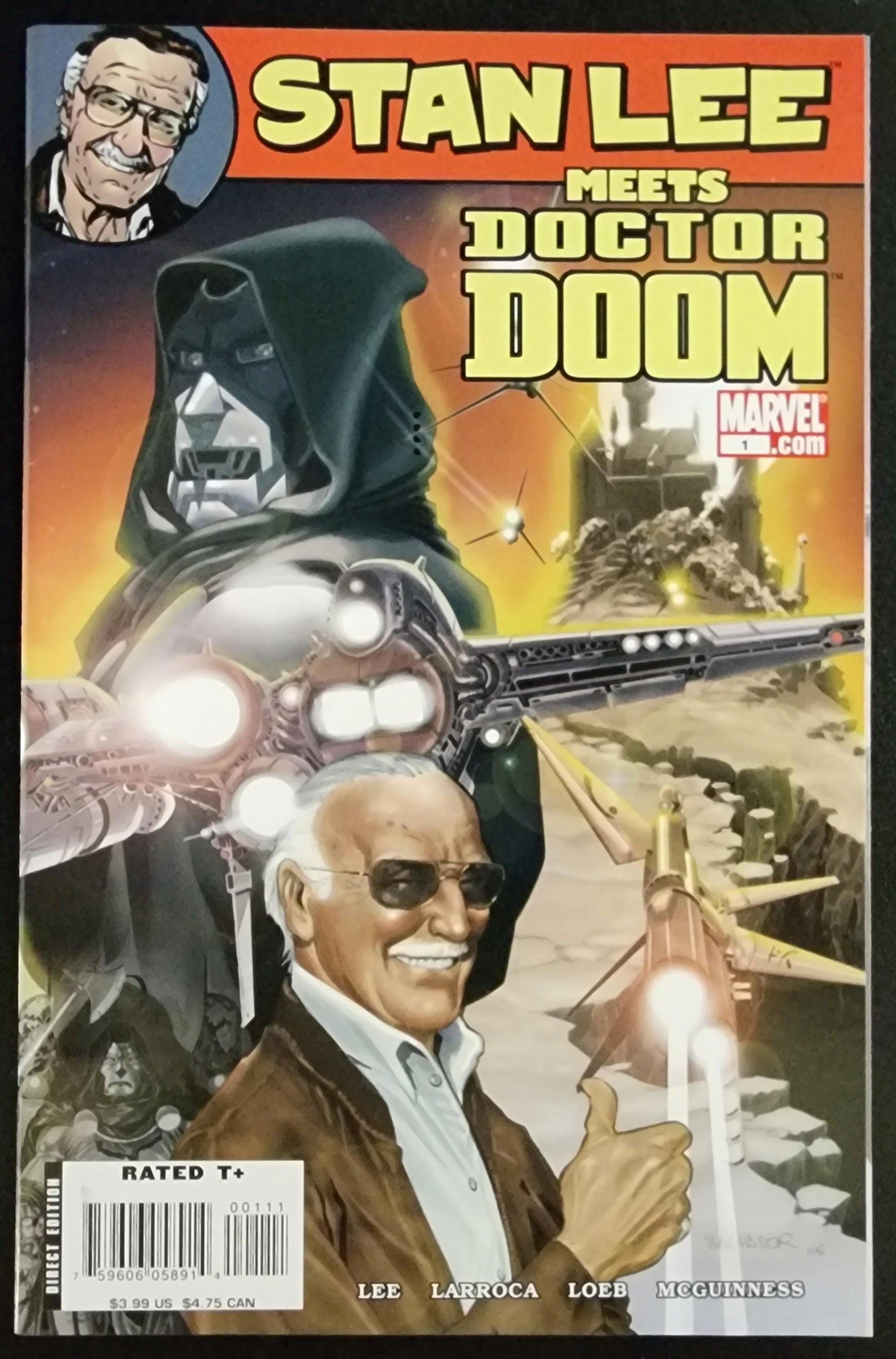 STAN LEE MEETS DOCTOR DOOM #1 2006 Fantastic Four MARVEL COMICS   