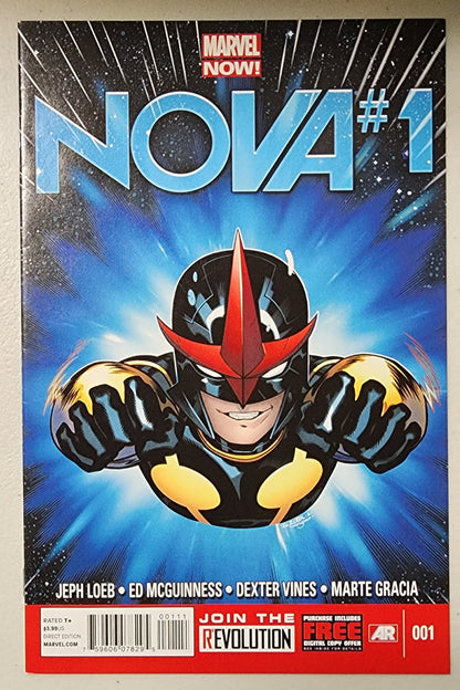 NOVA #1 2013 (1ST SOLO SAM ALEXANDER SERIES)  MARVEL COMICS   