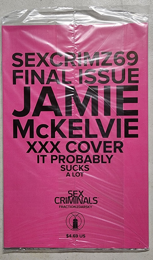 SEX CRIMINALS #69 XXX MCKELVIE SEALED POLYBAGGED VARIANT 2020 COMIC BOOK IMAGE COMICS   