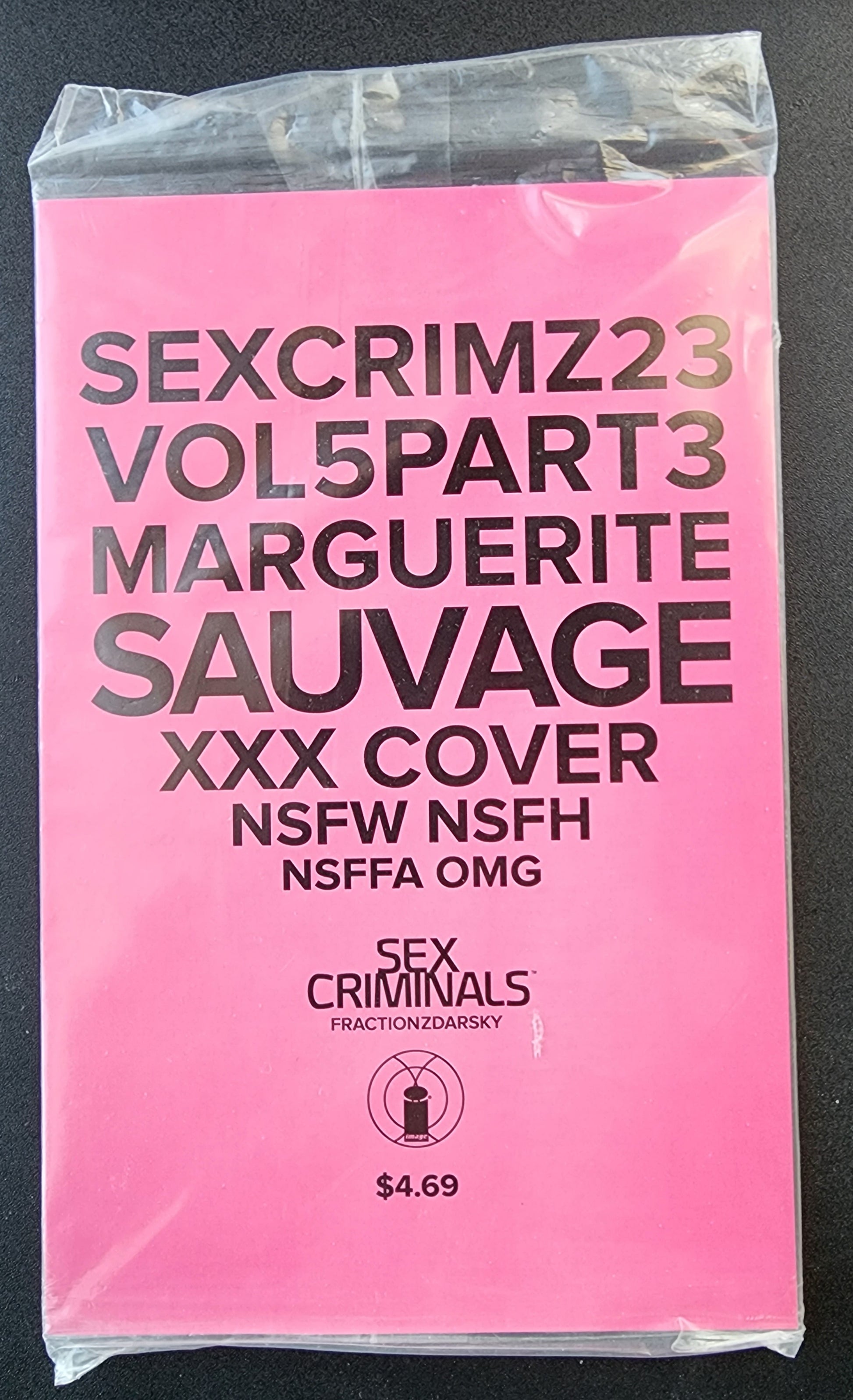 SEX CRIMINALS #23 SEALED POLYBAGGED MARGUERITE SAUVAGE VARIANT 2018 COMIC BOOK IMAGE COMICS   