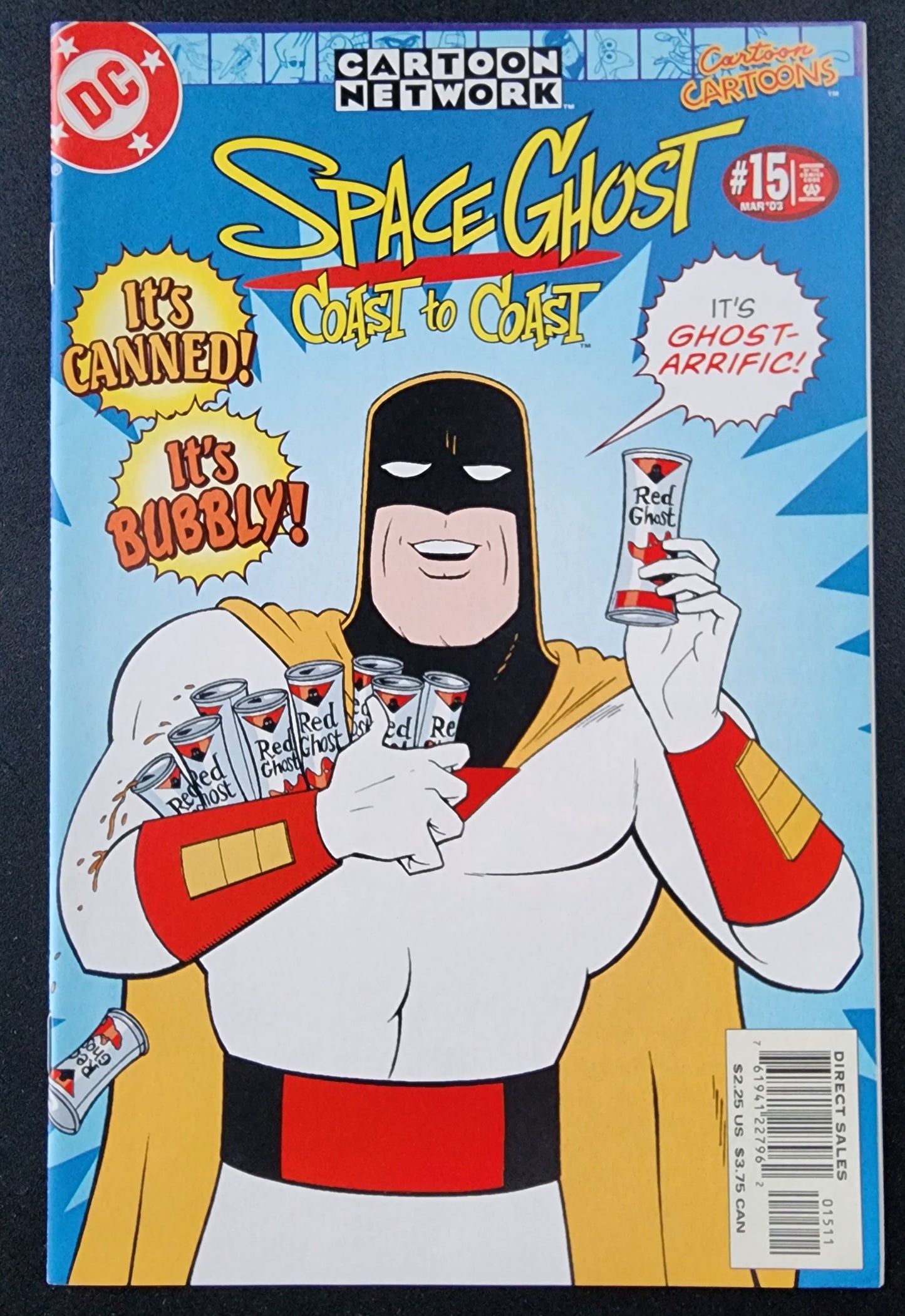 CARTOON NETWORK #15 STARRING SPACE GHOST 2000  DC COMICS   
