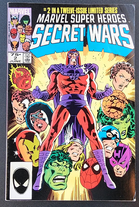MARVEL SUPER HEROES SECRET WARS #2 1984