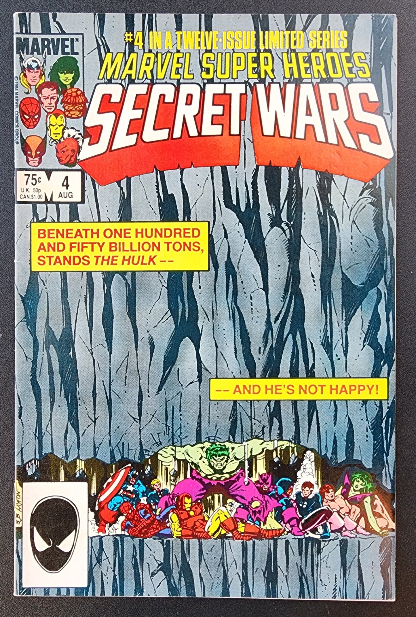 MARVEL SUPER HEROES SECRET WARS #4 1984 [SD01]