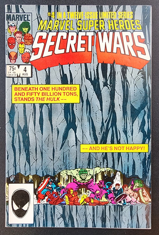 MARVEL SUPER HEROES SECRET WARS #4 1984 [SD01]