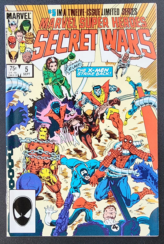 MARVEL SUPER HEROES SECRET WARS #5 1984