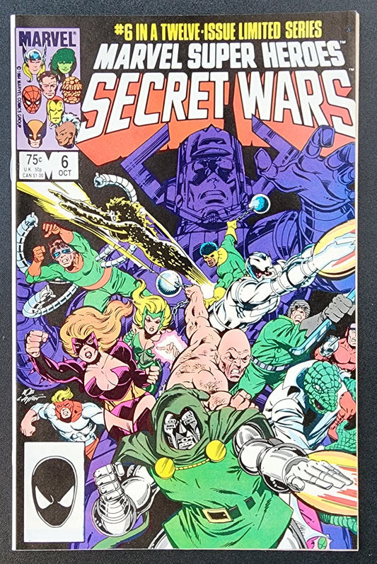 MARVEL SUPER HEROES SECRET WARS #6 1984
