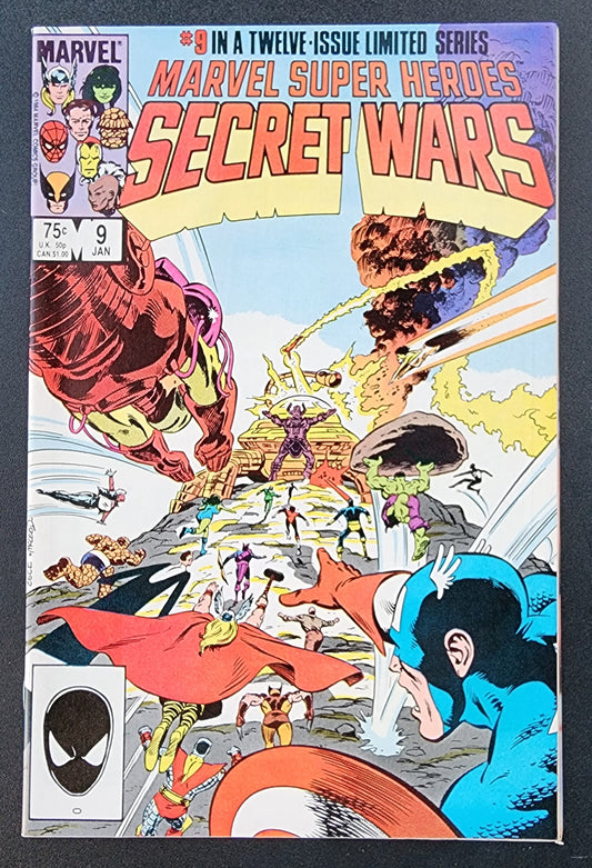 MARVEL SUPER HEROES SECRET WARS #9 1984 [SD01]