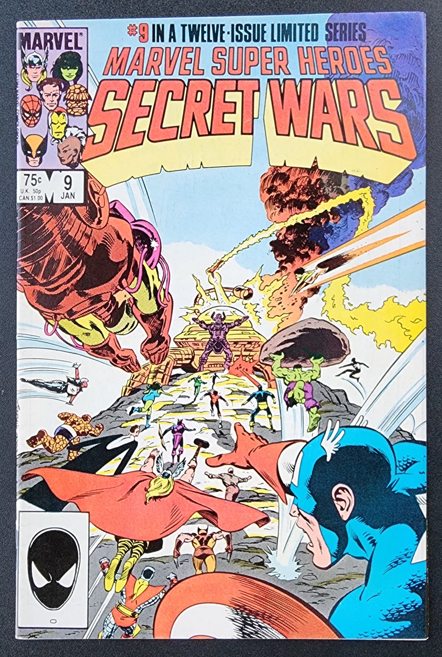 MARVEL SUPER HEROES SECRET WARS #9 1984 [SD02]