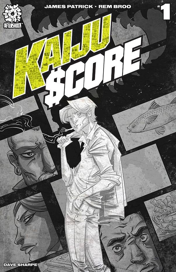 KAIJU SCORE #1 3RD PRINT VARIANT 2021 comic book AFTERSHOCK COMICS   