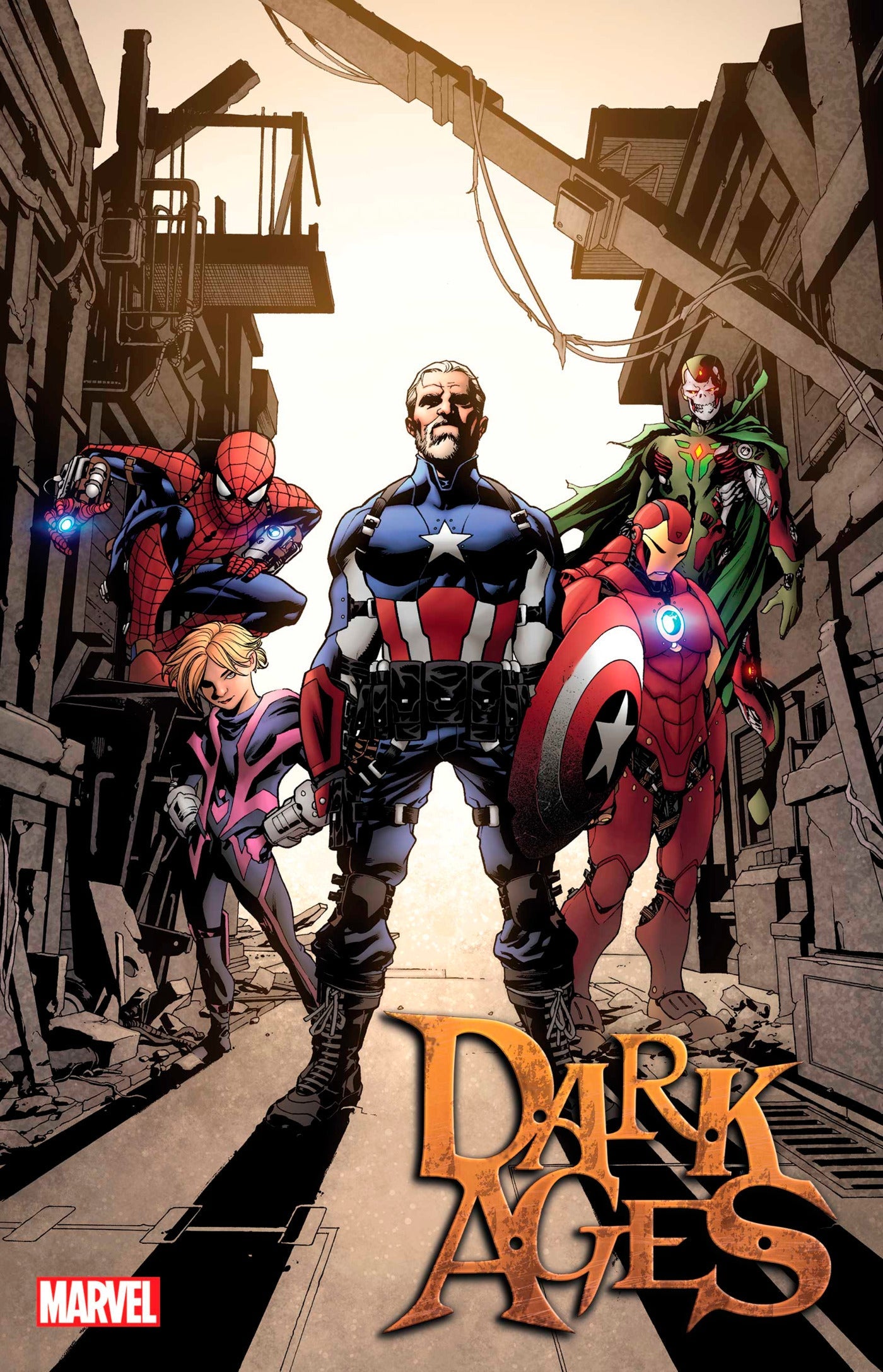 DARK AGES #4 (OF 6) MCKONE VARIANT 2022 Dark Ages MARVEL PRH   