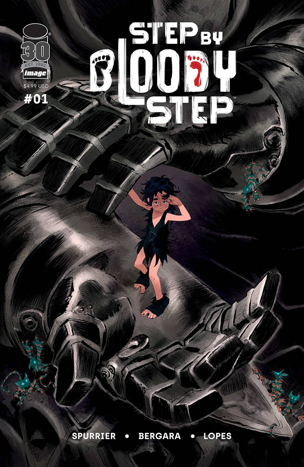 STEP BY BLOODY STEP #1 (OF 4) CVR A BERGARA 2022 comic book IMAGE COMICS   