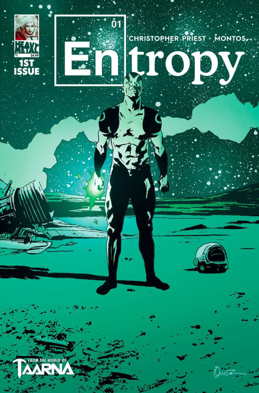 ENTROPY #1 1:5 HOMAGE VARIANT 2022  HEAVY METAL MAGAZINE   