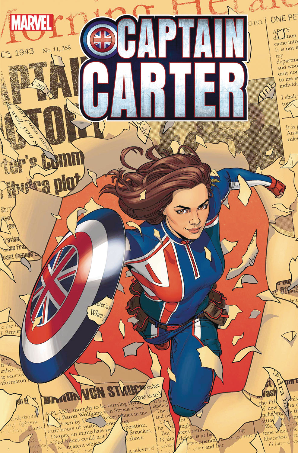 CAPTAIN CARTER #1 2022 Captain Carter MARVEL PRH   