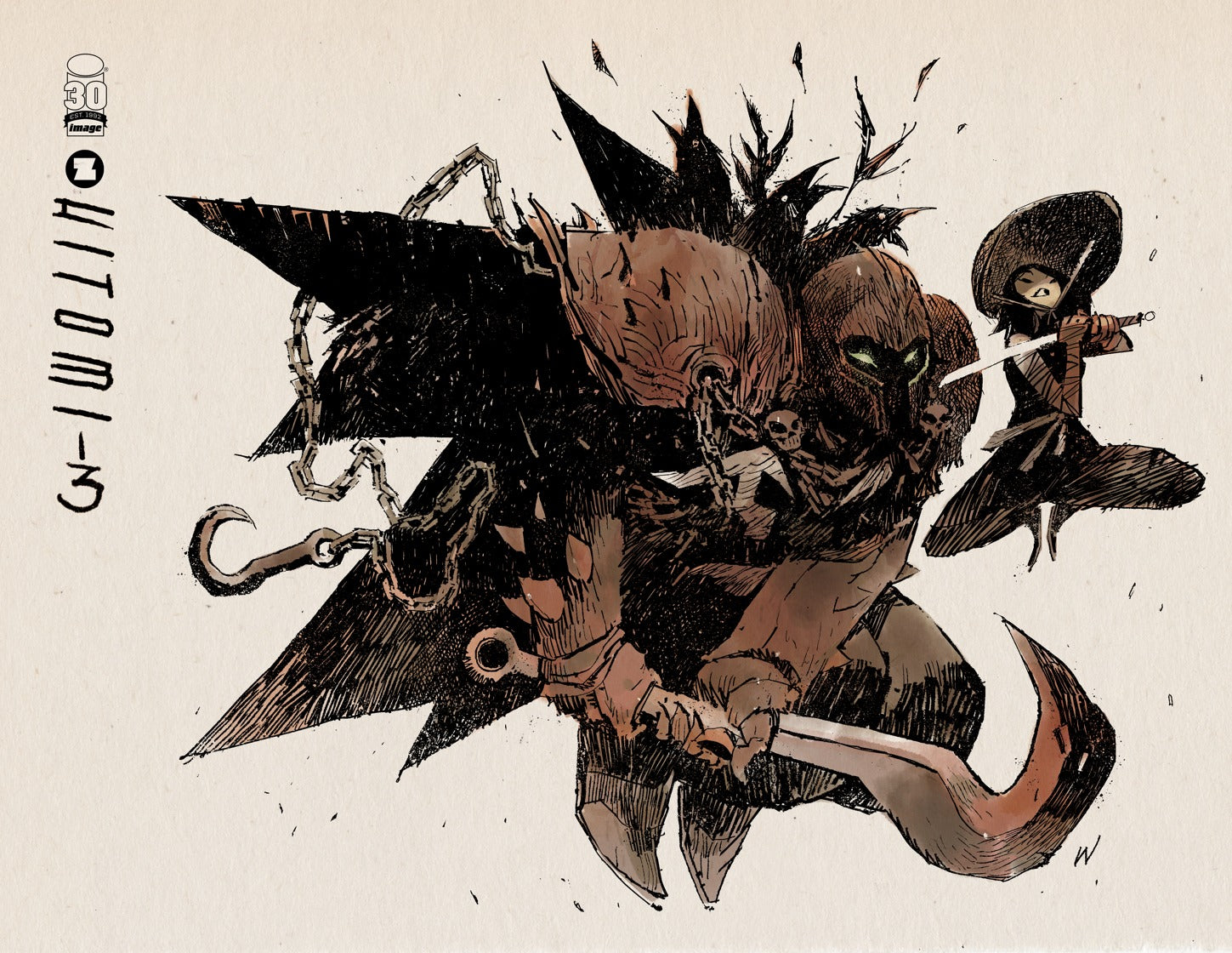 HITOMI #3 (OF 5) SPAWN VARIANT (MR) 2022 comic book IMAGE COMICS   