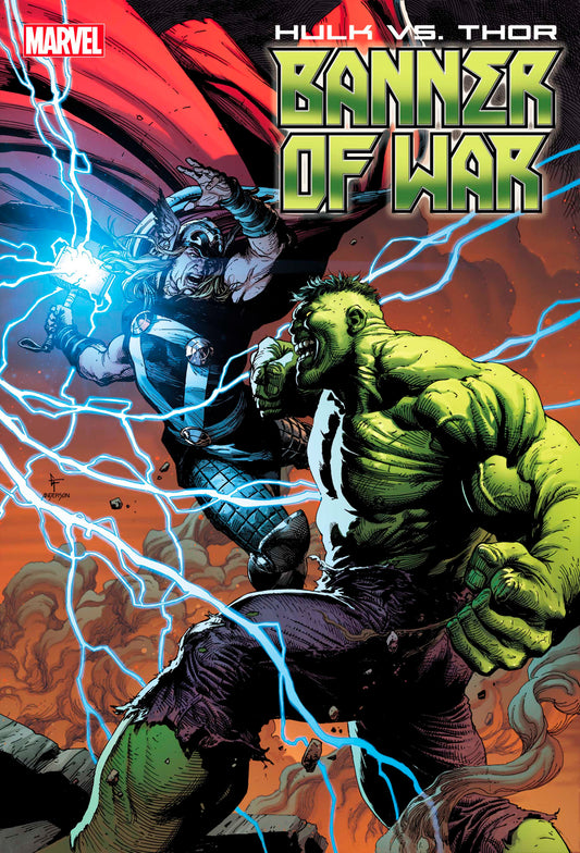 HULK VS THOR BANNER WAR ALPHA #1 2022 Hulk MARVEL PRH   