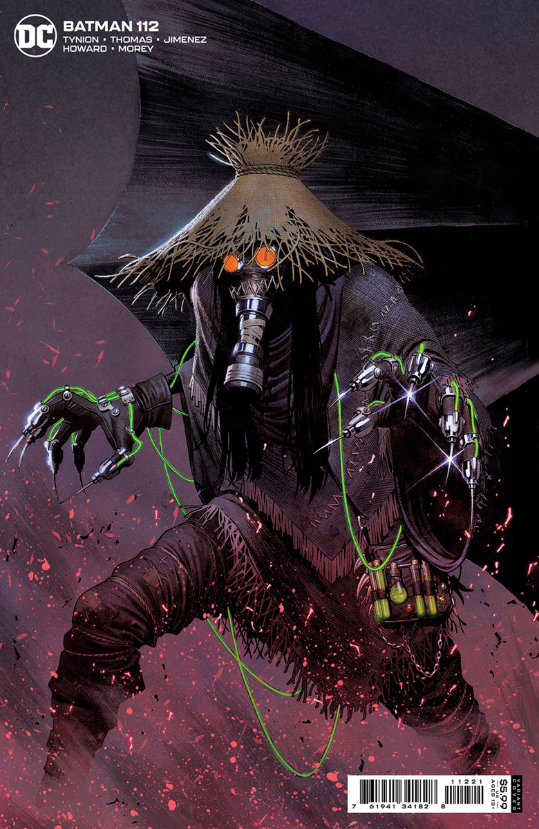 BATMAN #112 CVR B JORGE MOLINA CARD STOCK VARIANT (FEAR STATE) 2021 Batman DC COMICS