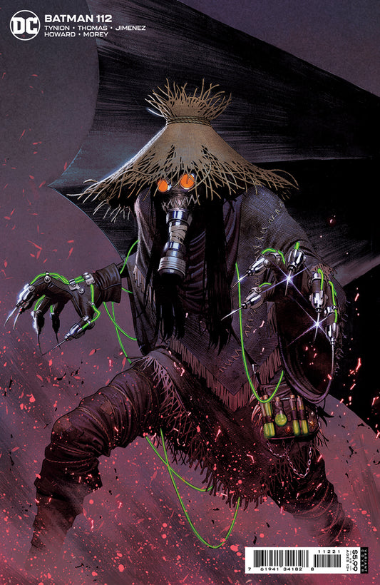 BATMAN #112 CVR B JORGE MOLINA CARD STOCK VARIANT (FEAR STATE) 2021 Batman DC COMICS