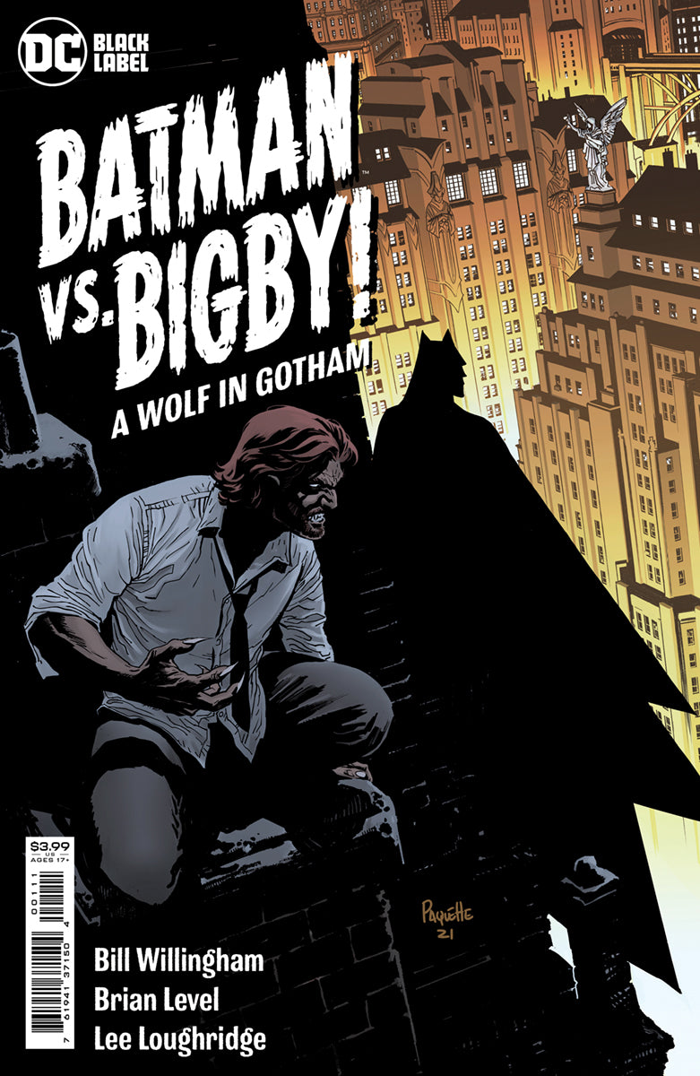 BATMAN VS BIGBY A WOLF IN GOTHAM #1 (OF 6) CVR A YANICK PAQUETTE (MR) 2021 Batman DC COMICS   