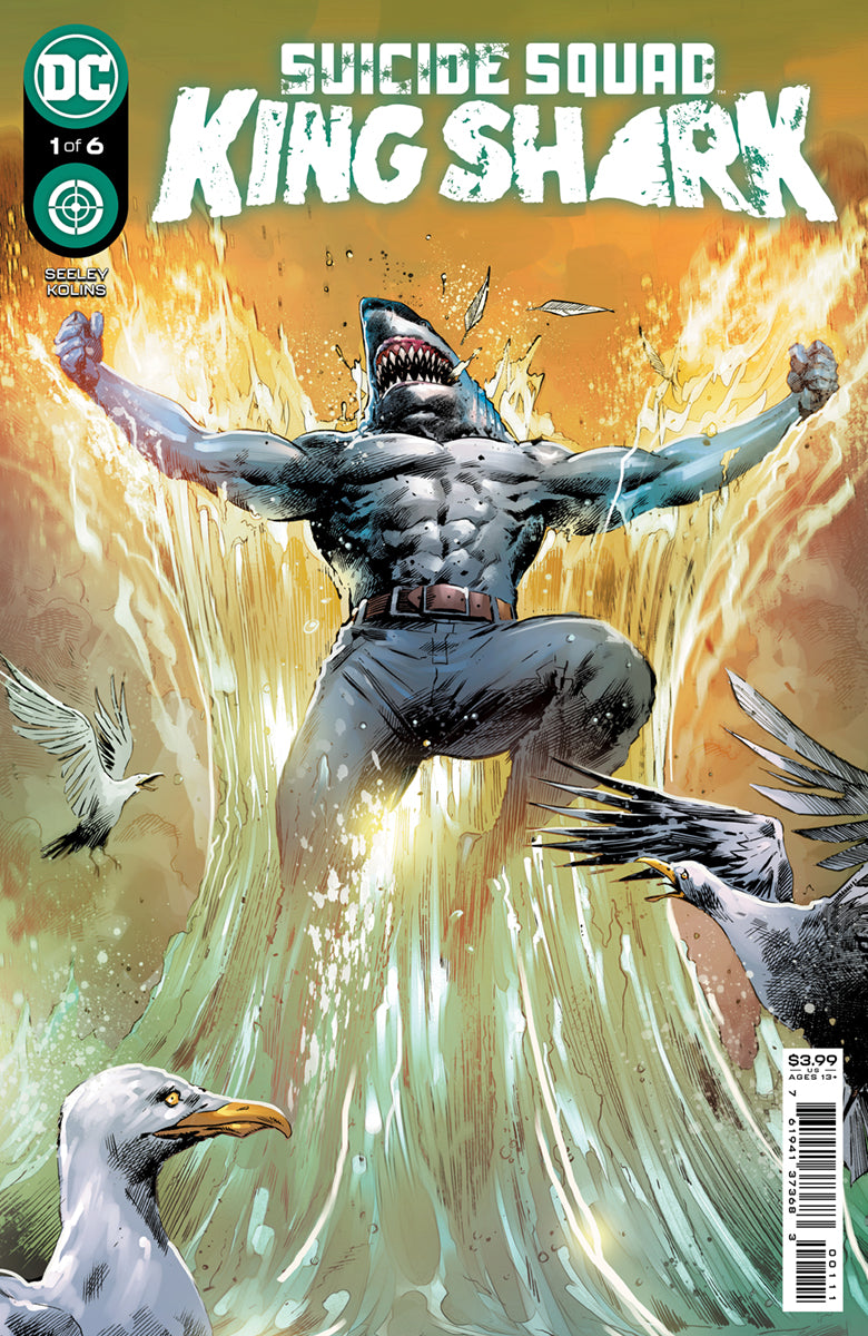 SUICIDE SQUAD KING SHARK #1 (OF 6) CVR A TREVOR HAIRSINE 2021 Suicide Squad DC COMICS   