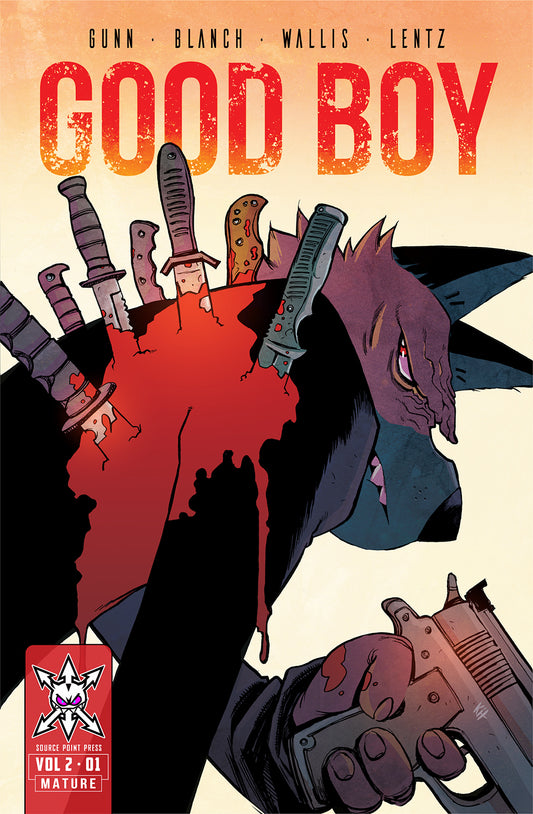 GOOD BOY VOL 2 #1 CVR A WALLIS (MR) 2022 comic book SOURCE POINT PRESS   