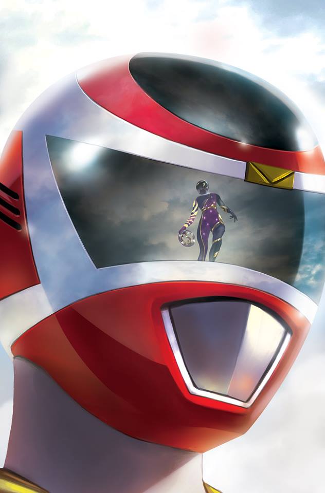 MIGHTY MORPHIN POWER RANGERS #32 MERCADO VIRGIN VARIANT 2018 MMPR BOOM! STUDIOS   
