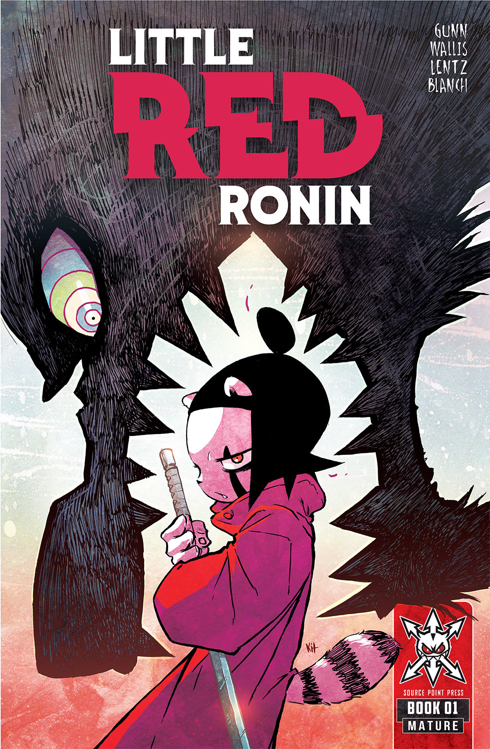 LITTLE RED RONIN #1 CVR A WALLIS (MR) 2022 comic book SOURCE POINT PRESS