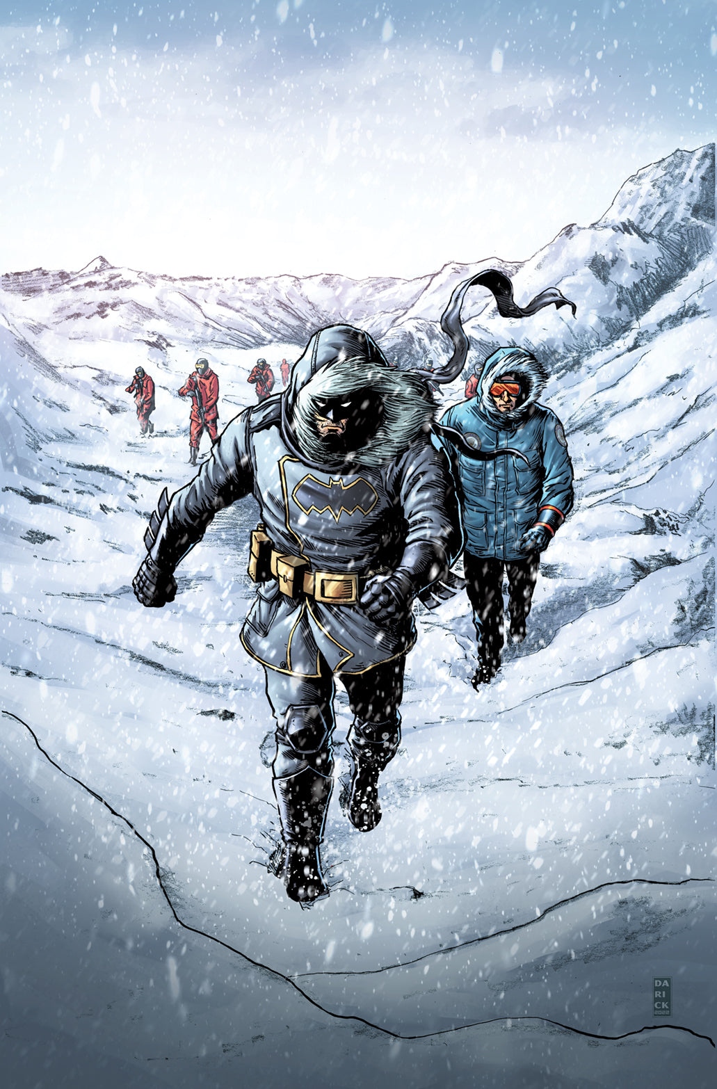 BATMAN FORTRESS #4 (OF 8) CVR A DARICK ROBERTSON 2022 comic book DC COMICS   