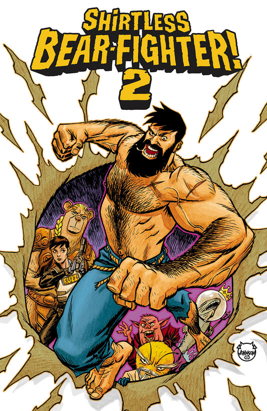 SHIRTLESS BEAR-FIGHTER 2 #1 (OF 7) CVR A JOHNSON 2022 Shirtless Bear-Fighter IMAGE COMICS