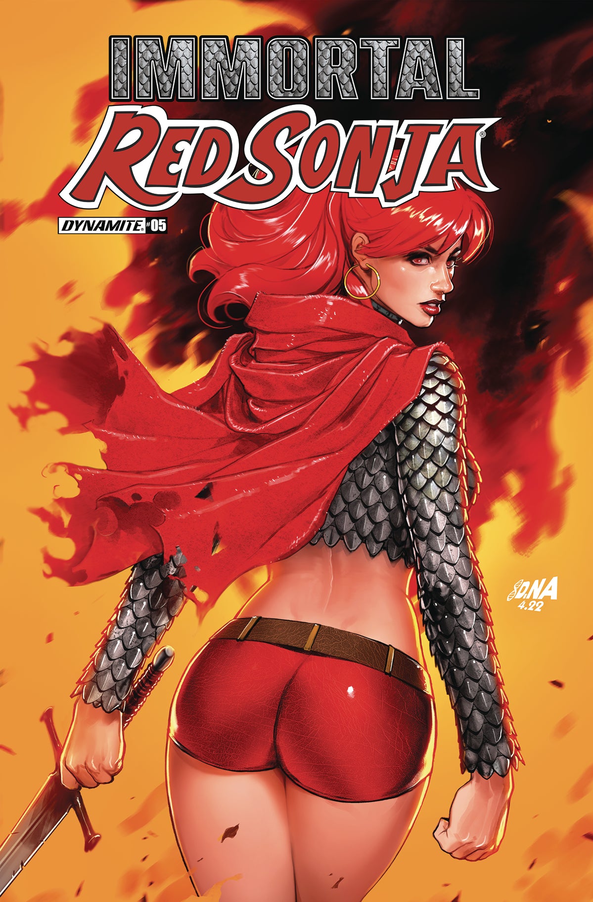 IMMORTAL RED SONJA #5 CVR A NAKAYAMA 2022 Red Sonja DYNAMITE   