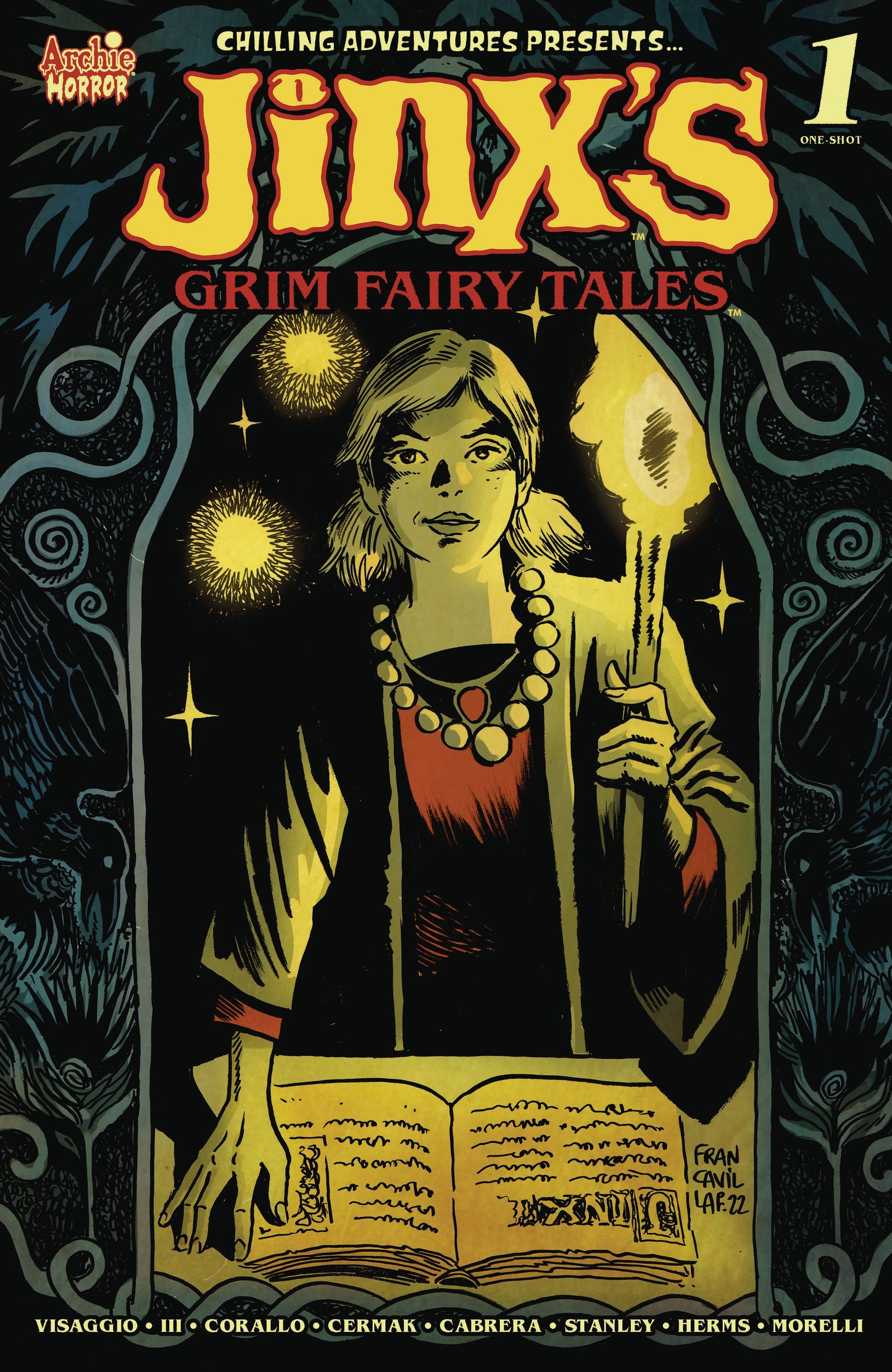 CHILLING ADVENTURES PRESENTS JINXS GRIM FAIRY TALES CVR B FRANCAVILLA Sabrina ARCHIE COMIC PUBLICATIONS   