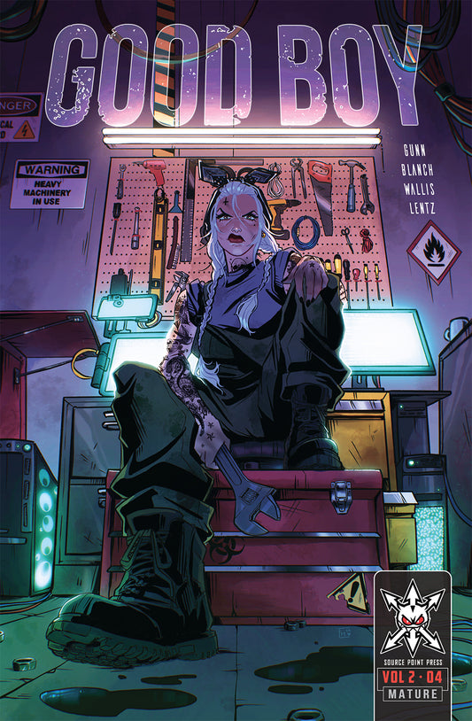 GOOD BOY VOL 2 #4 (OF 4) CVR B EWART (MR) 2022 comic book SOURCE POINT PRESS   